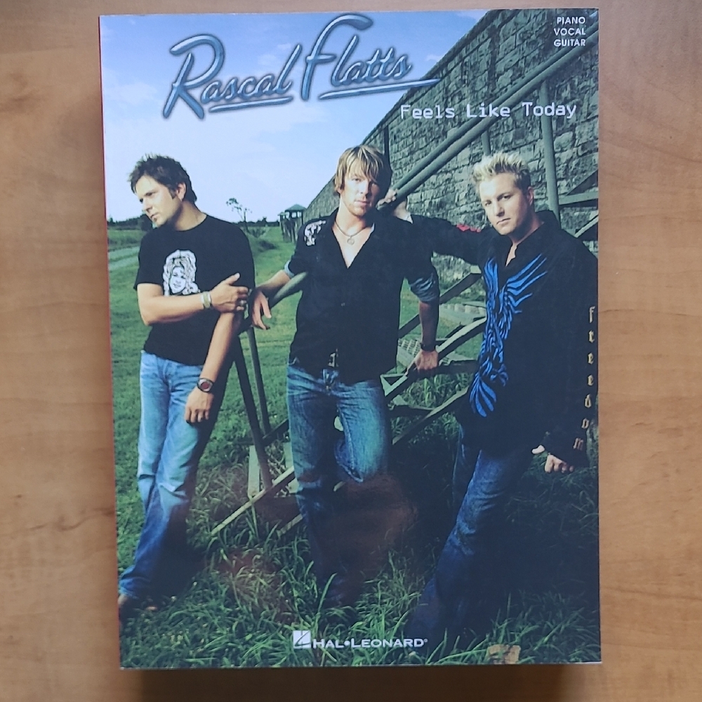 Rascal Flatts 'Feels Like Today' Music Book
